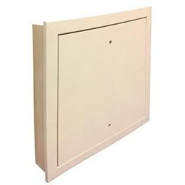 TRAPPE VERTICAL EI30 38DB 300X300 CADRE MDF PREP. FERMETURE 2 BATTEUSES