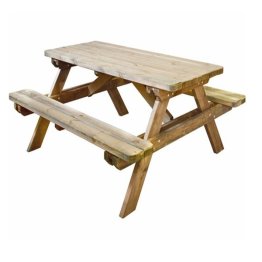 Table pique-nique pin classe 4 robust 180x75cm