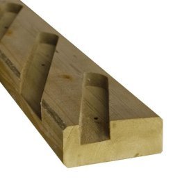 CLOTURE 1/2 POTEAU PIN CLASSE 4 45X90 2M40 TRAITÉ VERT PERSIENNE (PAIRE D ET G) 514713