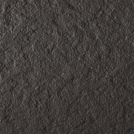 Plan de travail stratifié compact Polyrey N105 Roche 6mm 3050x640mm Noir absolu Noyau noir relief bosselé mat Monochrom