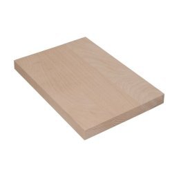 Panneau massif Hêtre blanc non abouté 40mm 2200x1210mm choix A/B