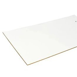 MDF fibres denses 3mm 2440x1220mm Blanc 2 faces