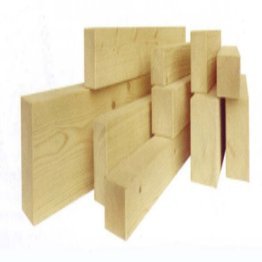 Bois massif abouté sapin/épicéa 60x80mm 13m traité classe 3 marron