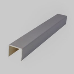 Bande de chant PVC rigide U 16mm 2,75m Blanc non-encollé Nordlinger réf. 670039