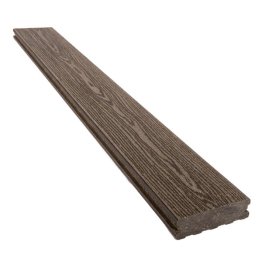 Lame de terrasse Silvadec Élégance 23x138mm 4m Gris anthracite structuré