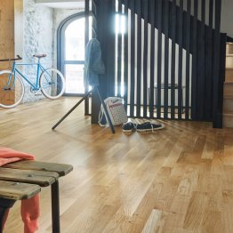 PARQUET ORFEO 139 14MM CLIC CHÊNE TRADITION SATINE CHENE TRADITION SATINE - 1500X139X14 PANAGET REF 1006920