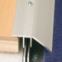 HARO PROFIL RATTRAPAGE ALU ANODISE ARGENT TYPE 386 L/P EN 1M00 REF. 404525 POUR 7-17MM