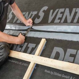 DELTA® - VENTILATION S PLUS 50MX1M50 2 BD AUTOCOLLANTS - EUROCLASSE E DORKEN REF 02202450