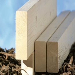 Bois massif abouté sapin/épicéa 45x145mm 13m non traité incolore