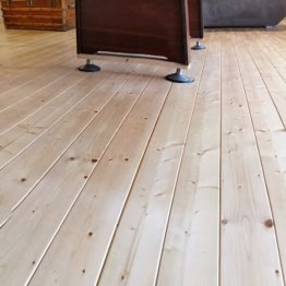 Parquet sapin nord blanc 21x140mm 3m60 mezzanine pa03