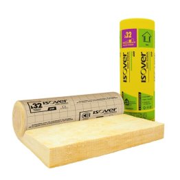 Laine de verre gr32 revêtu kraft 5400x1200mm 85mm