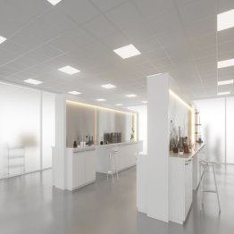 Dalle plafond thermatex aquatec board blanc 600x600x19mm