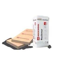 Panneau isolant Rockmur Kraft 45mm 1350x600mm colis de 14 panneaux