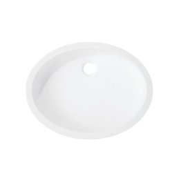 Vasque Corian Care 5510 Glacier white 450x345x82mm sans trop-plein