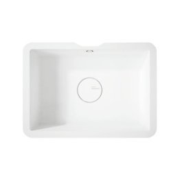 Vasque Corian Energy 7710 Designer white 440x300x120mm avec trop-plein