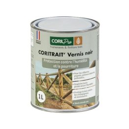 CORITRAIT' bitumeux vernis noir 1 litre