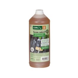 Savon naturel CORIL à l'huile de lin 1 litre