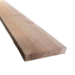 Planche de bois rouge 34x150mm 3m