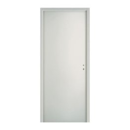 Bloc-porte alvéolaire prépeint à recouvrement 2040x930mm huisserie PERF+ avec joint 86x54mm serrure PDDT axe 50 poussant droit