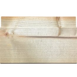 Clin bardage épicéa 20x135mm 4m20 traité classe 3 vert profil moutier