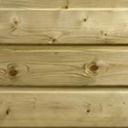 Clin bardage épicéa 20x135mm 4m50 traité classe 3 vert profil moutier
