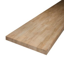 Plan de travail Chêne 36mm 3000x650mm lamellé-collé abouté A/B
