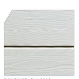 Clin bardage épicéa finncolor® 20x125mm 4m47 banquise traité classe 3 profil linéao
