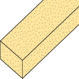 Rail isolation mur 50 18x28cm 1,85m