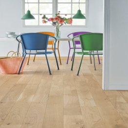 Parquet contrecollé monolame 139 unifit chêne mix bois flotté 12x139mm 1m21