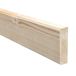 Barre et écharpe à volet Sapin du nord 26x95mm 4m50 choix A/B