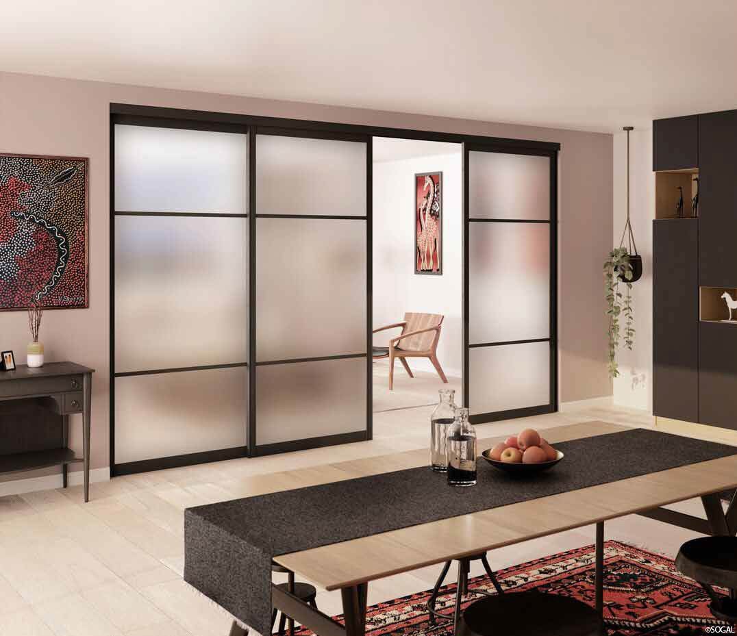 Cloison mobile maison