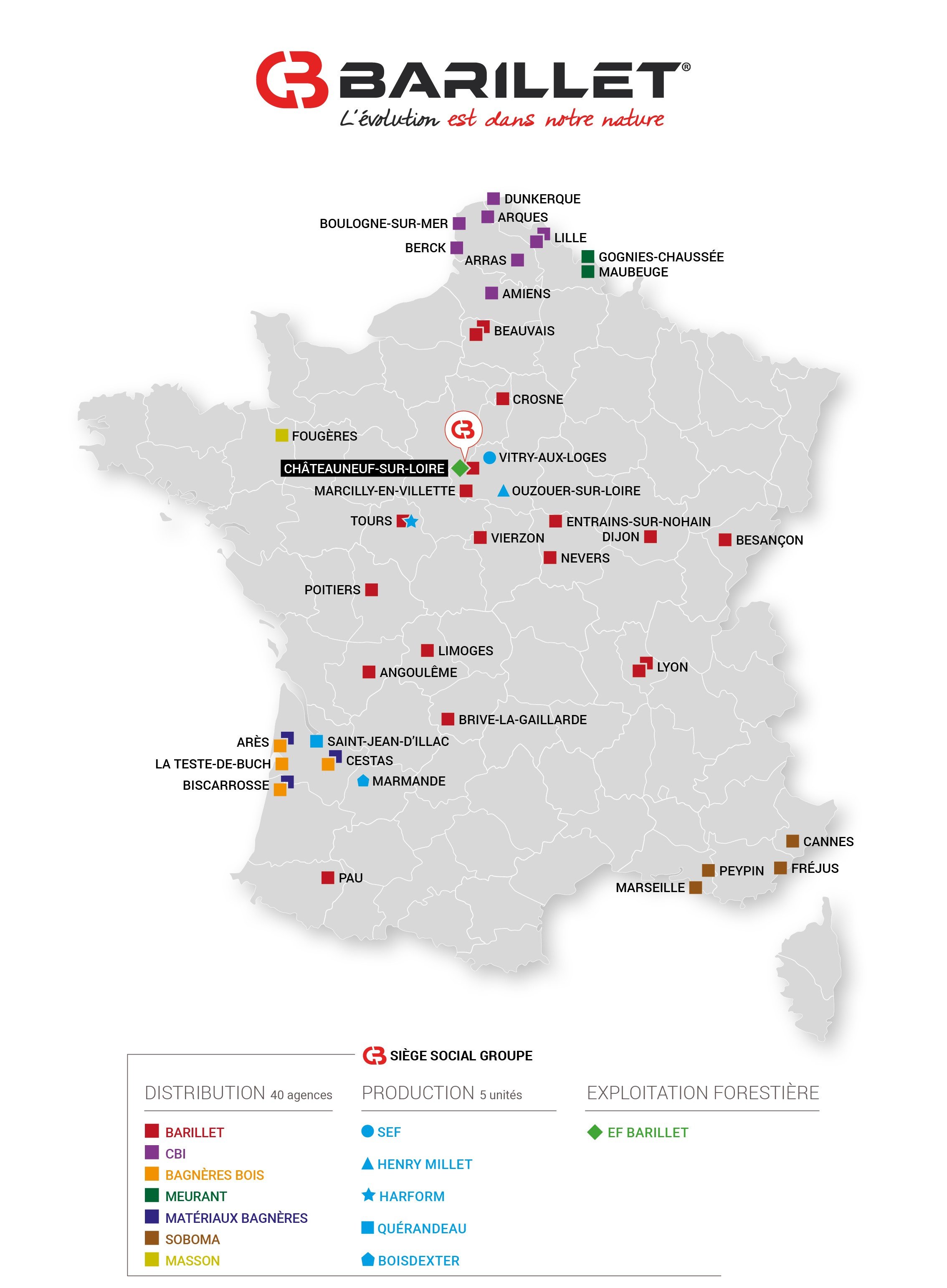 bois et ses dérivés partout en France