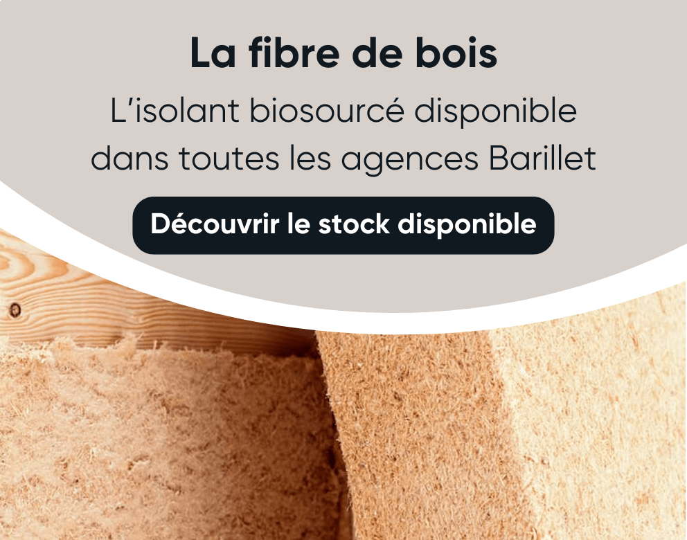 La fibre de bois, isolant biosourcé