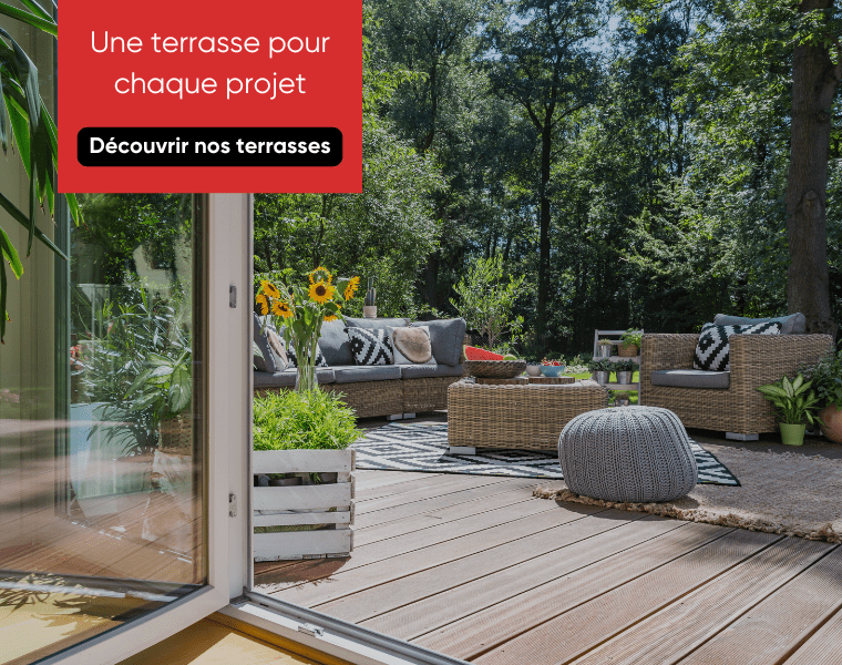 Terrasse en composite